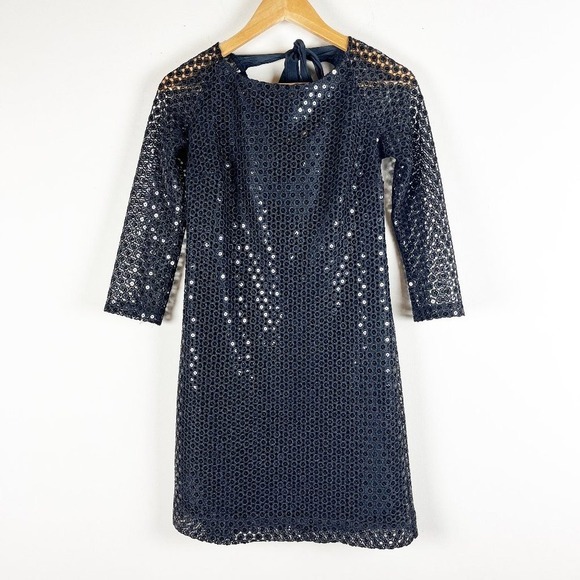 2/$30‎ Lilly Pulitzer Aaliyah Putting On The Glitz Black Sequin Mini Dress - Picture 3 of 7